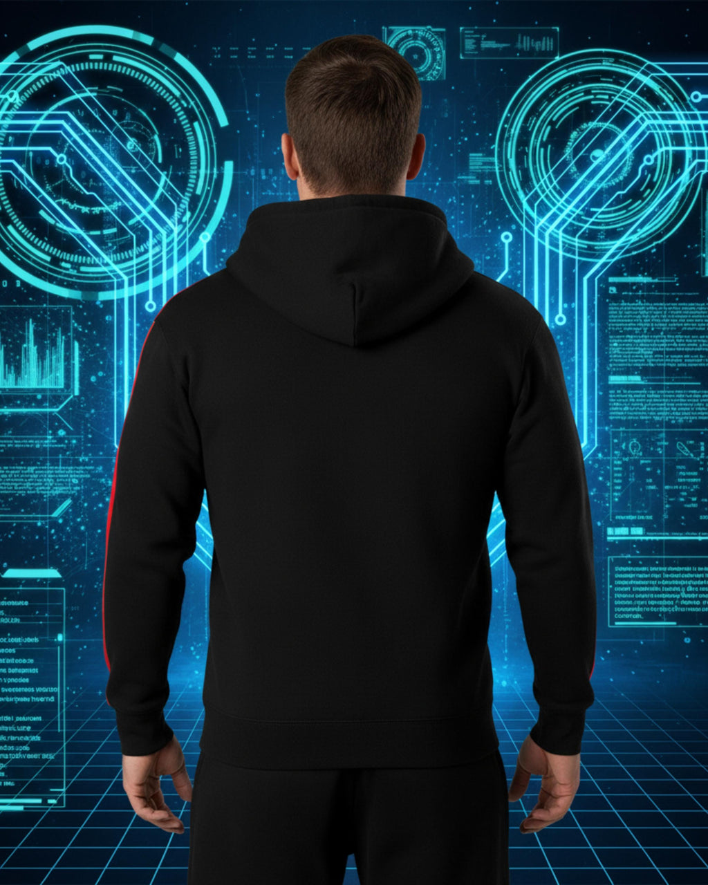 Mass Effect Inspired N7 Hoodie | Commander Shepard Style Zip-Up Cosplay Sweatshirt