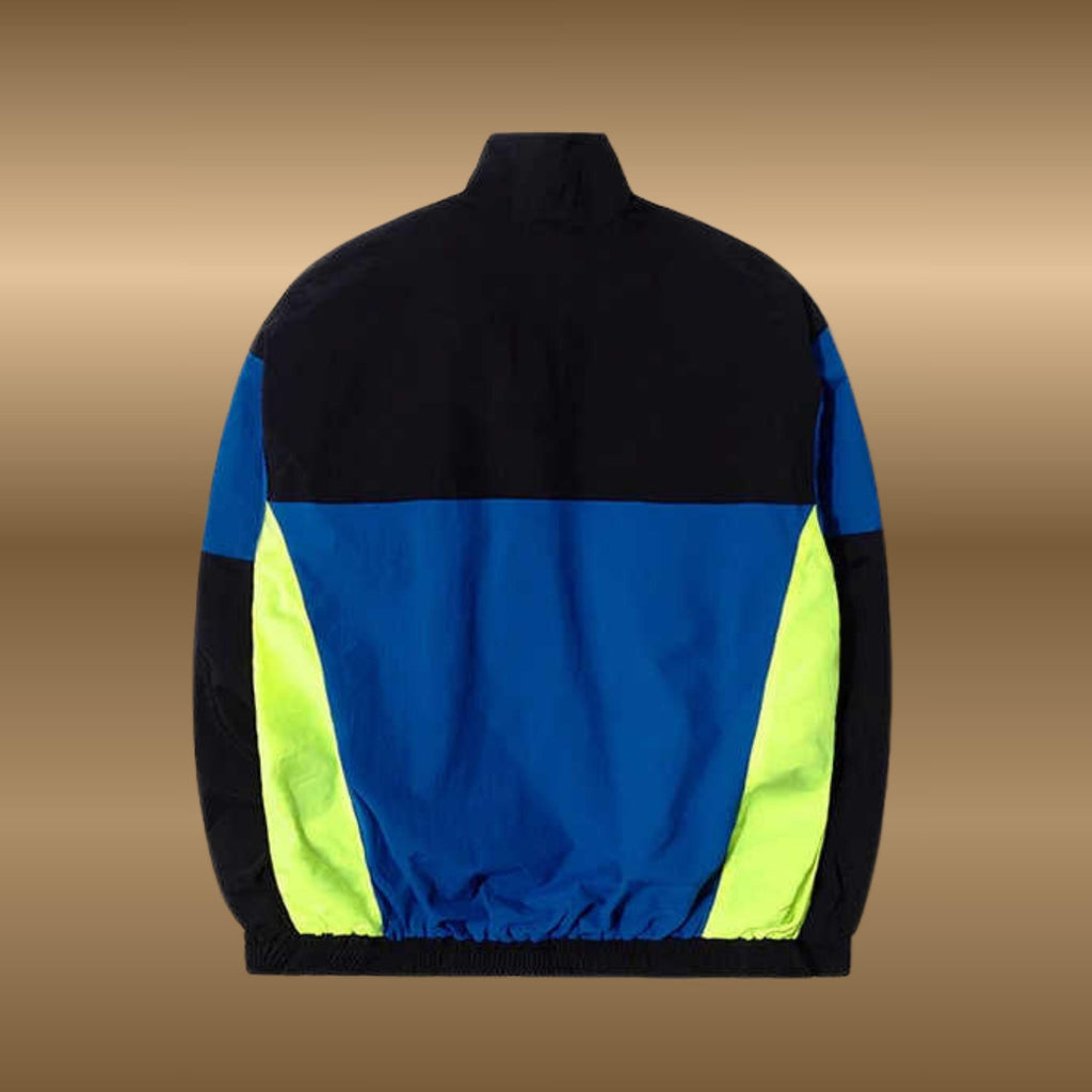 QT8 Garments Inspired Track Jacket | Red & Black Zip-Up Streetwear Jacket