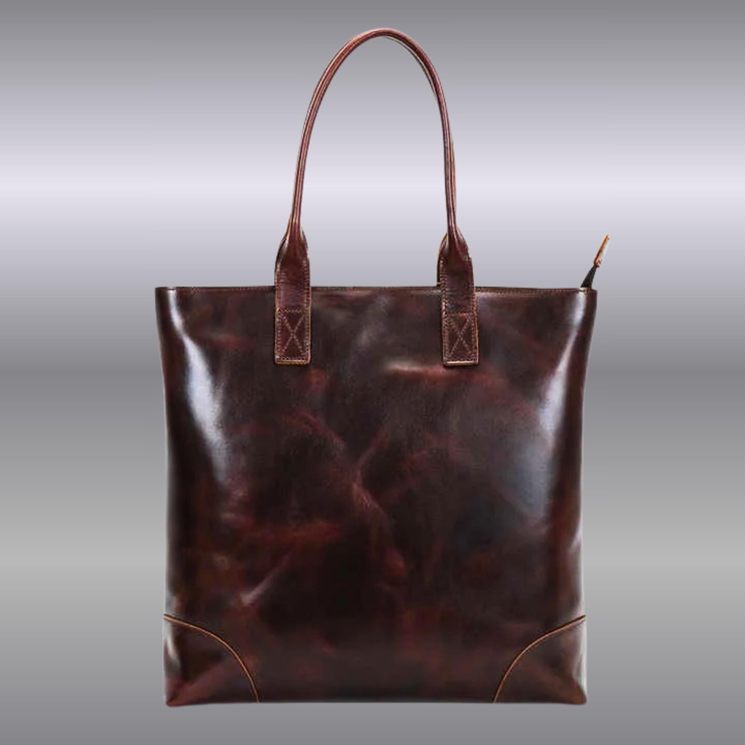 Personalized Leather Tote Bag for Women | Large Leather Work Tote | Laptop Shoulder Bag | Handmade Purse | Gift for Her | Gift for Mom