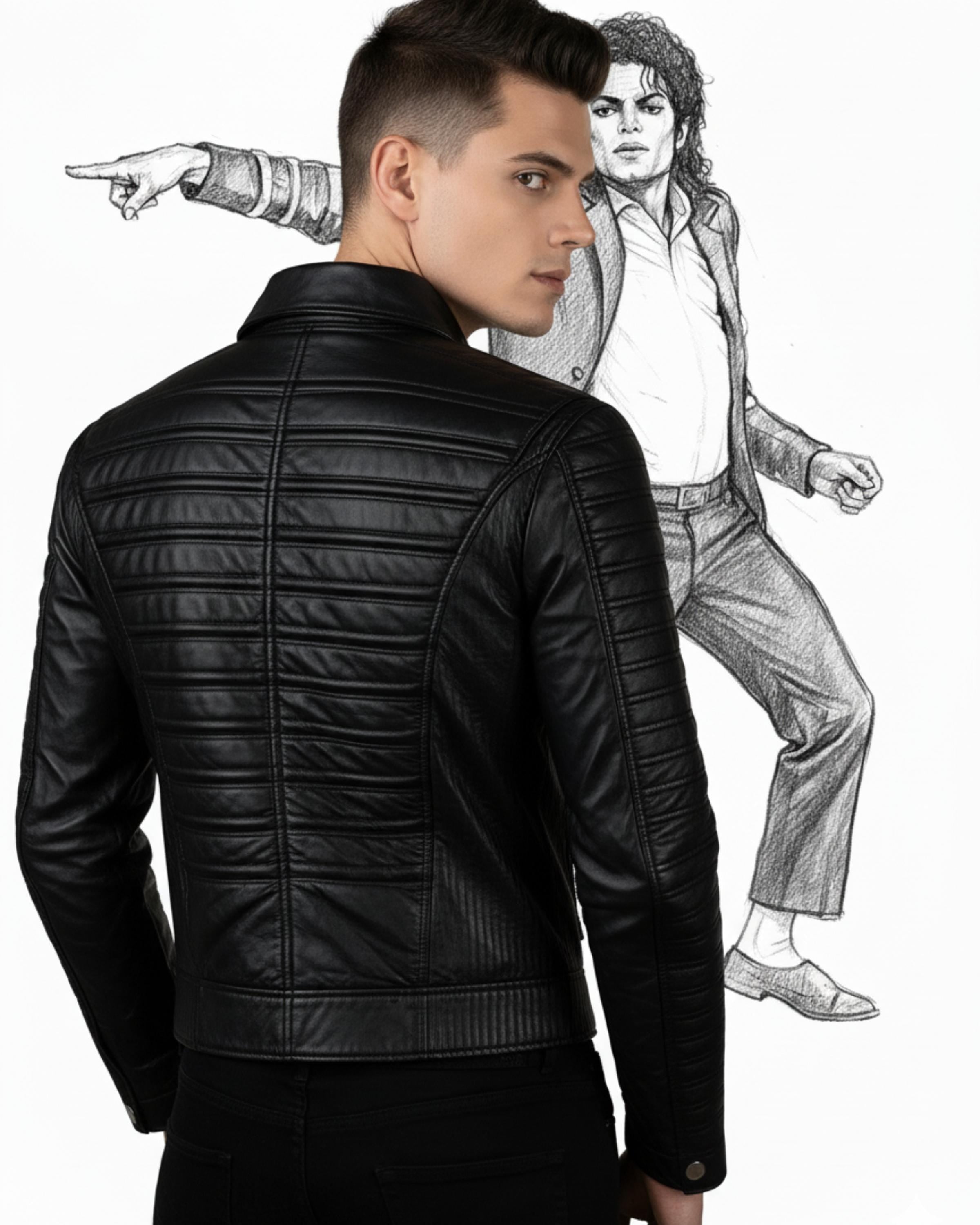Michael Jackson 1993 AMA Inspired Black Jacket | 20th American Music Awards Military Style Blazer | Handmade Dangerous Era Costume