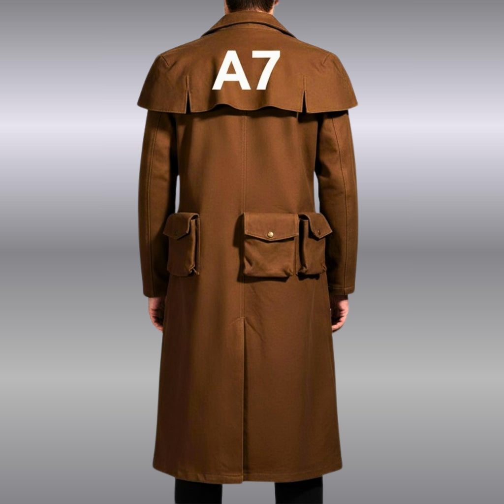 NCR Ranger Duster Coat | Fallout New Vegas Cosplay | Handmade Post Apocalyptic Costume Jacket
