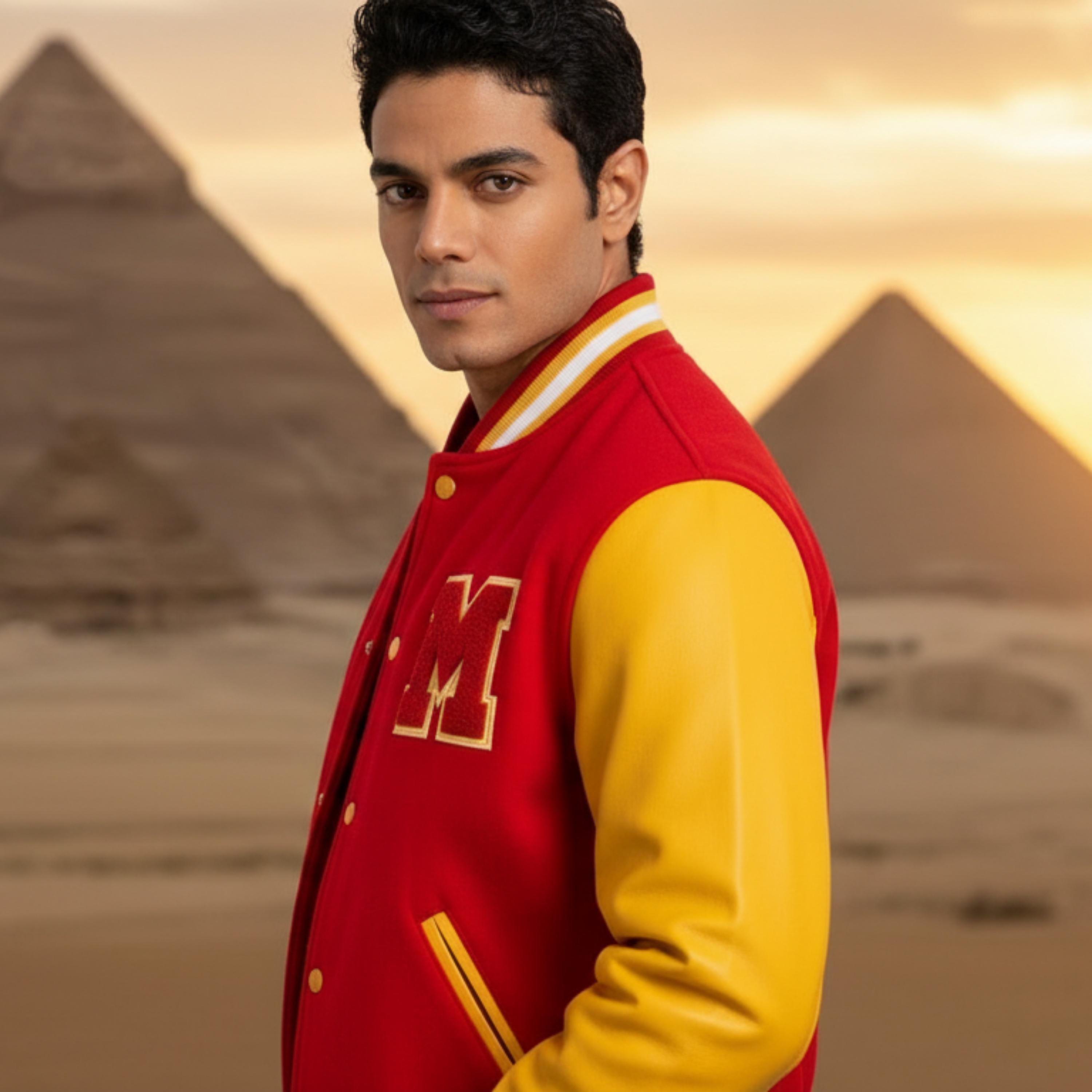 Michael Jackson Thriller Letterman Varsity Bomber Jacket | MJ Costume Jacket for Men | Handmade Cosplay