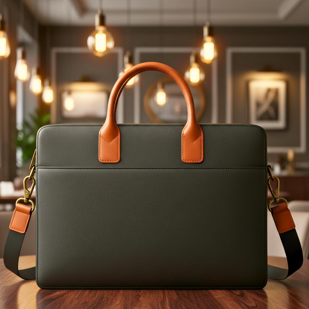 Personalized Cowhide Leather Laptop Bag | Weekender Travel Bag | Handmade Western Unisex Overnight Gym Bag