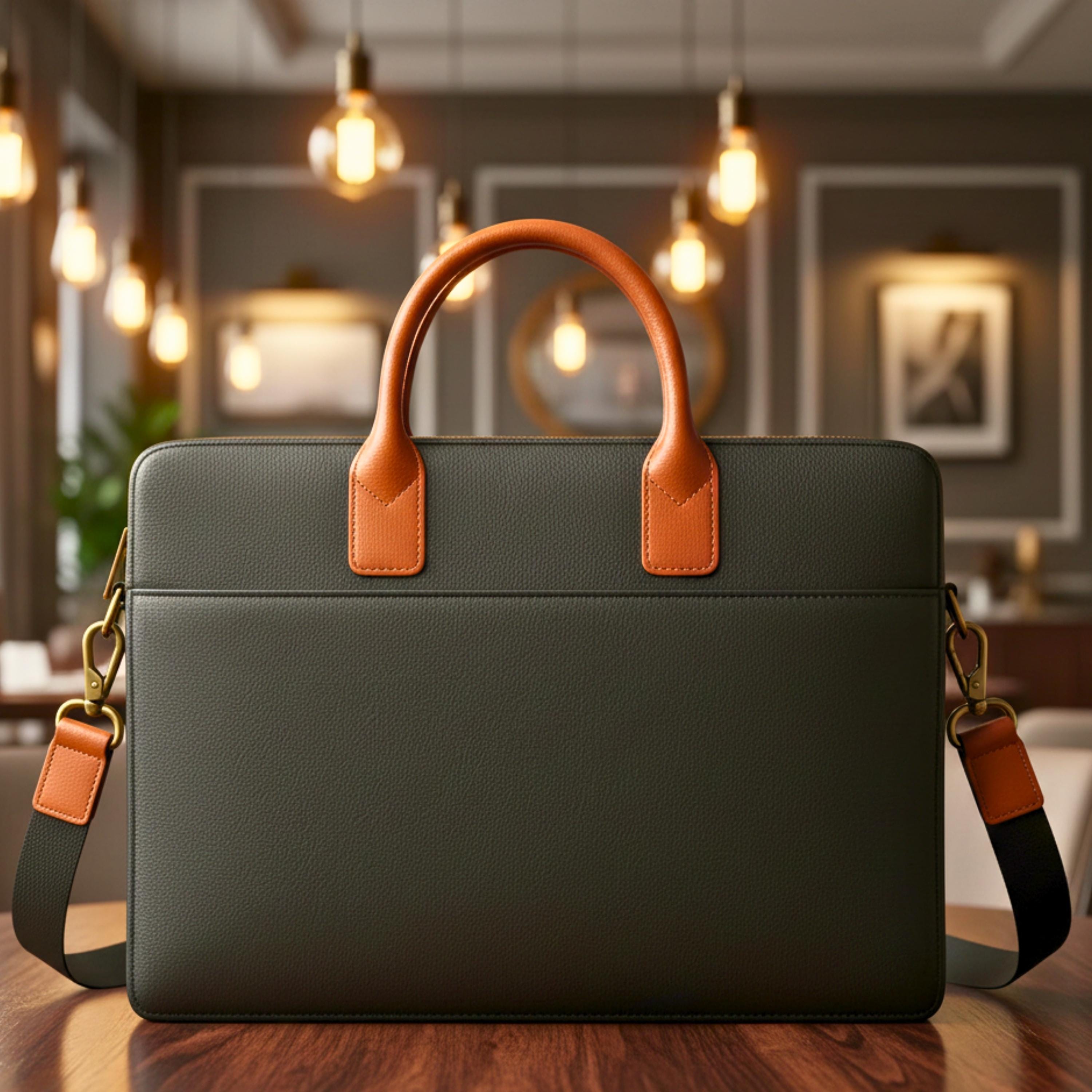 Personalized Cowhide Leather Laptop Bag | Weekender Travel Bag | Handmade Western Unisex Overnight Gym Bag