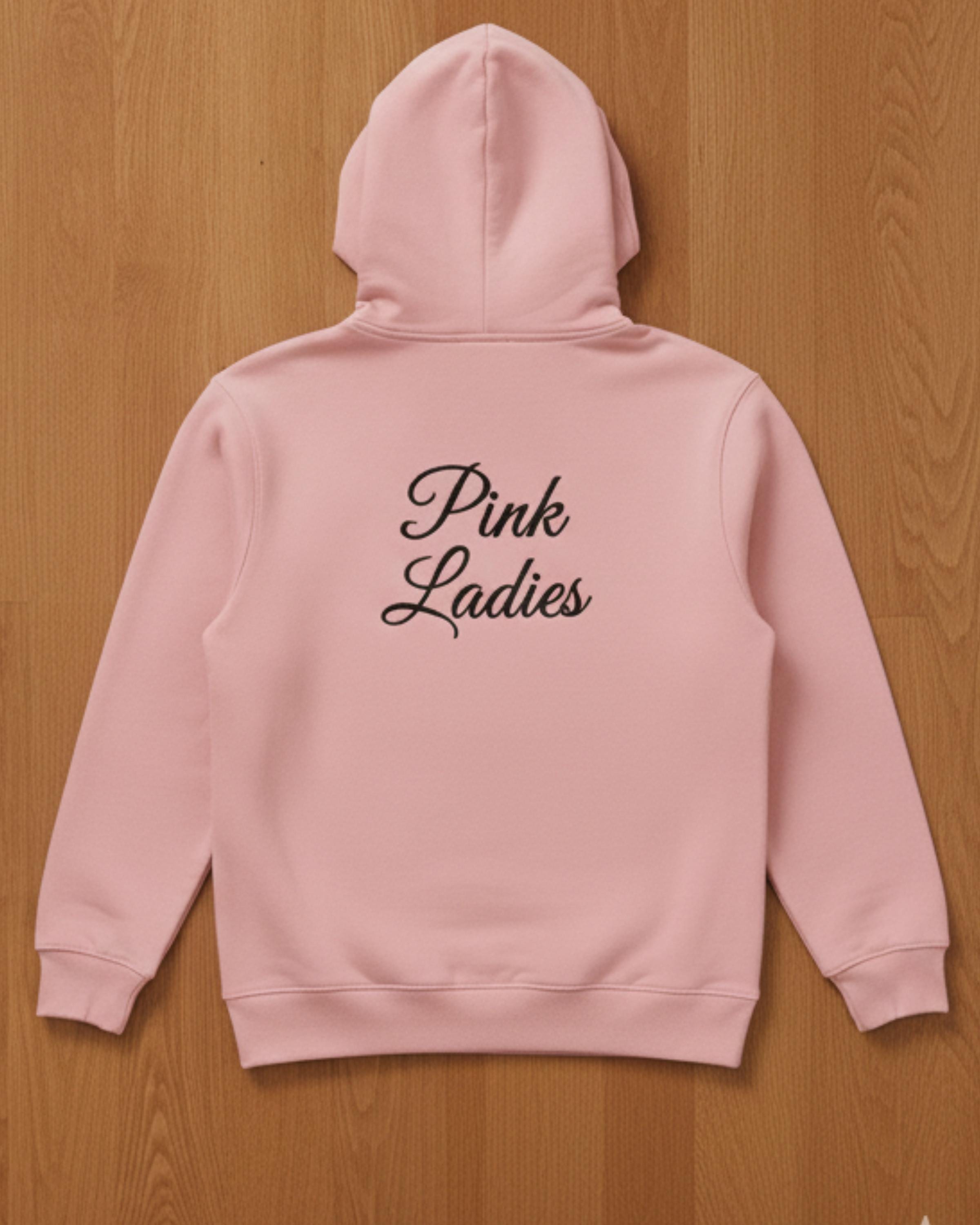 Embroidered Pink Ladies Cotton Jacket | Handmade Retro 50s Jacket | Grease Inspired Women's Costume | Personalized Gift